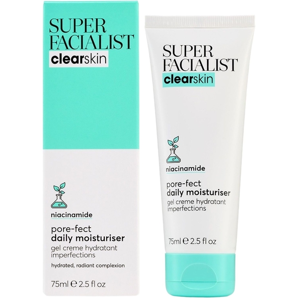 Гель-крем для обличчя Super Facialist Clear Skin зволожувальний 75 мл - Pampik