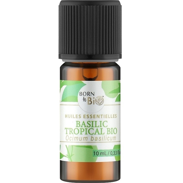 Ефірна олія Born to Bio Базилік тропікал 10 мл - Pampik