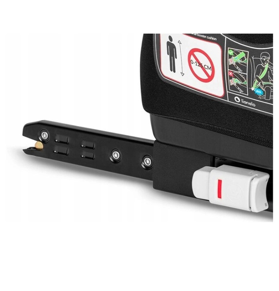 Автокресло-бустер Lionelo Luuk Fix I-Size Black Carbon - Pampik - 5