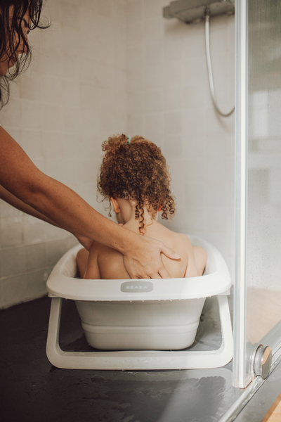 Ванночка Beaba Easy Pop складна, сіра (920404) - Pampik - 12