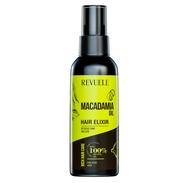 Эликсир для волос Revuele Macadamia Oil Hair Elixir, 120 мл - Pampik