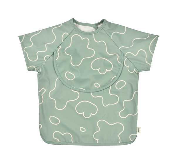 Нагрудник-фартух Beaba з рукавами, зелений (913577) - Pampik - 2