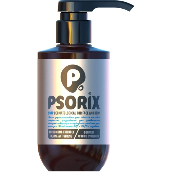 Мило рідке дерматологічне ФітоБіоТехнології Psorix, 300 мл - Pampik