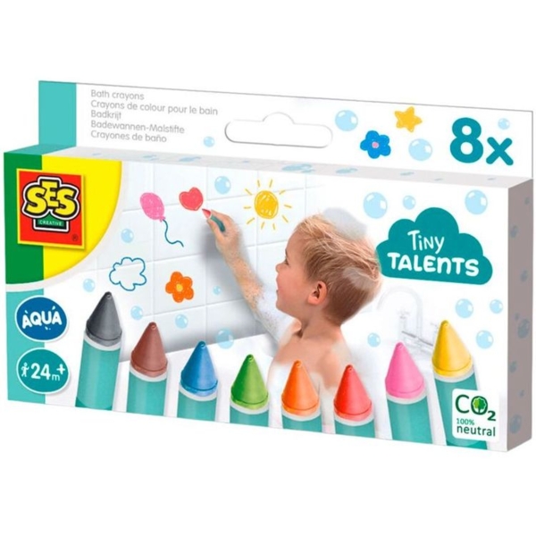 Набір для малювання Ses Creative Tiny Talents Веселе купання (13050S) - Pampik