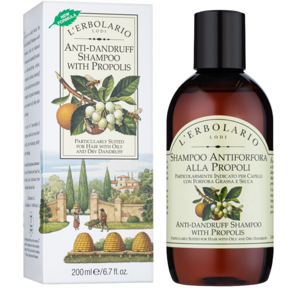 Шампунь L'Erbolario Shampoo Antiforfora Alla Propoli от перхоти 200 мл - Pampik - 2