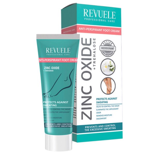 Крем-антиперспірант для ніг Revuele Professional Care, 80 мл - Pampik