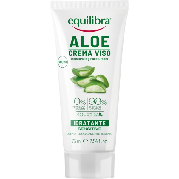 Крем для обличчя Equilibra Aloe Line Balance Face Cream 75 мл - Pampik