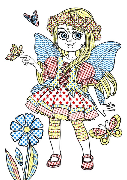 Волшебная водная раскраска Кристал Бук Цветочные феи, 8 страниц (F00024296) - Pampik - 3