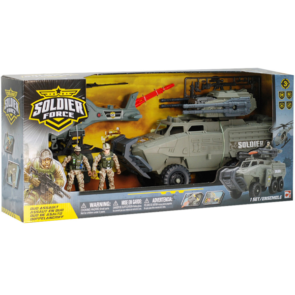 Ігровий набір Chap Mei Soldier Force Duo Assault (545161) - Pampik