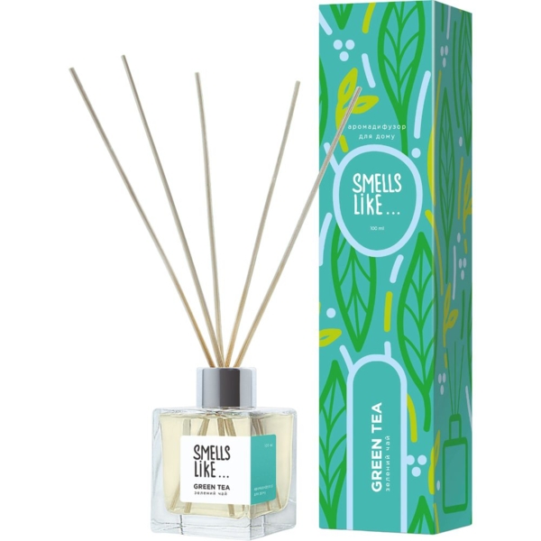 Аромадиффузор для дома Esse Smells Like Green Tea, 100 мл - Pampik