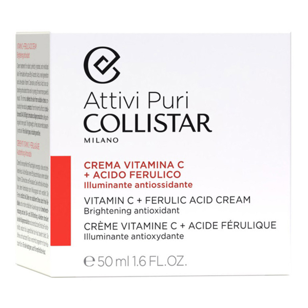 Крем для лица Collistar Pure Actives Vitamin C + Ferulic Acid, с витамином С и феруловой кислотой, 50 мл - Pampik - 4