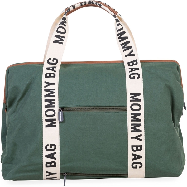 Сумка Childhome Mommy bag Signature - Canvas Green, зелений (CWMBBSCGR) - Pampik - 4