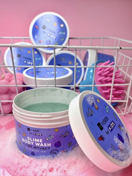 Средство для душа HiSkin Kids Jelly Body Wash Черничный джем 150 мл - Pampik - 3