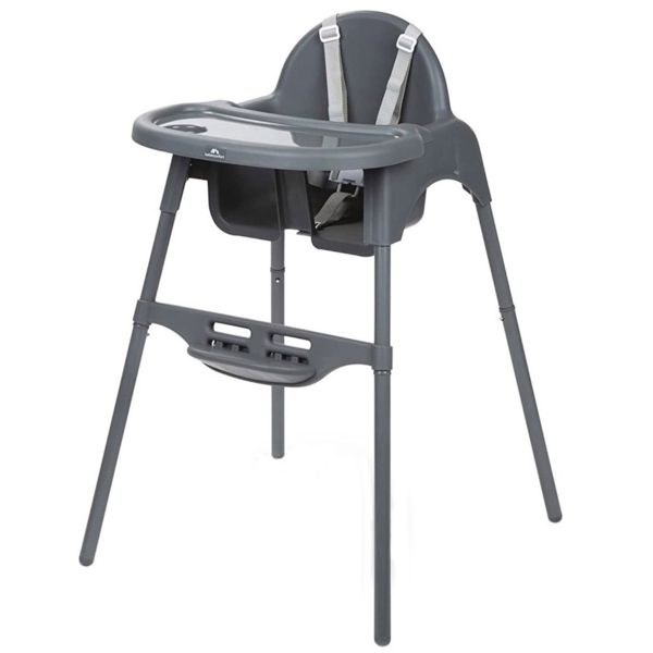 Стільчик для годування Bebe Confort Meely, темно-сірий, (2712551210) - Pampik