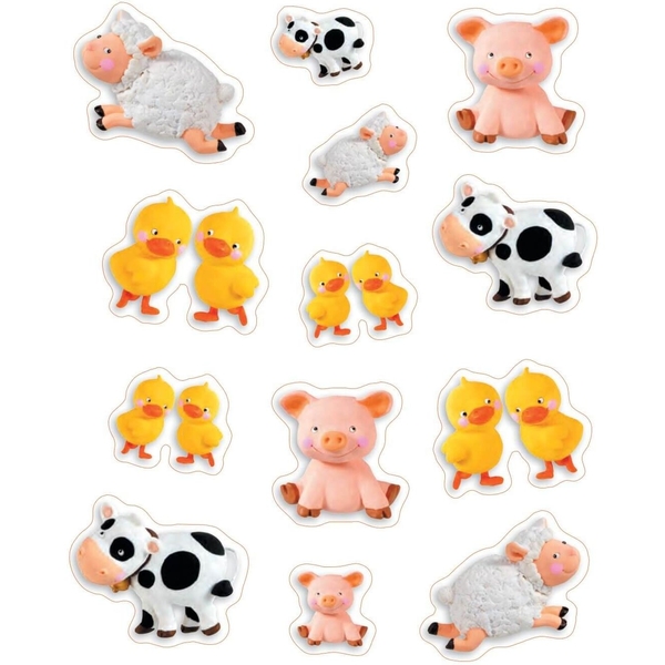 Книга з наліпками Богдан Наліпки для малят Дитинчата тварин - Бомон Емілія, Беліно Наталя (978-966-10-6191-9) - Pampik - 4