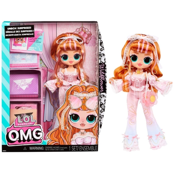Лялька L.O.L. Surprise O.M.G. S8.5 Леді Квітка, з аксесуарами (591511) - Pampik