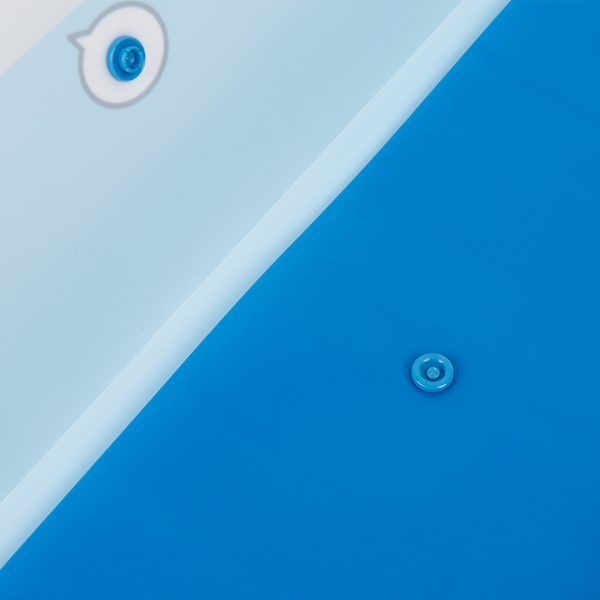 Папка-конверт Yes Line Friends, A4, з кнопкою (492080) - Pampik - 3