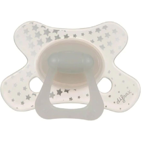 Пустышка силиконовая Difrax ночная Natural Night светится в темноте 12+ мес (GL804) - Pampik