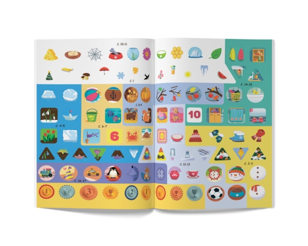 Нейробика Кристал Бук Прописи-тренажер Время года, дни недели, время суток, 100 нейронаклеек (F00030747) - Pampik - 6