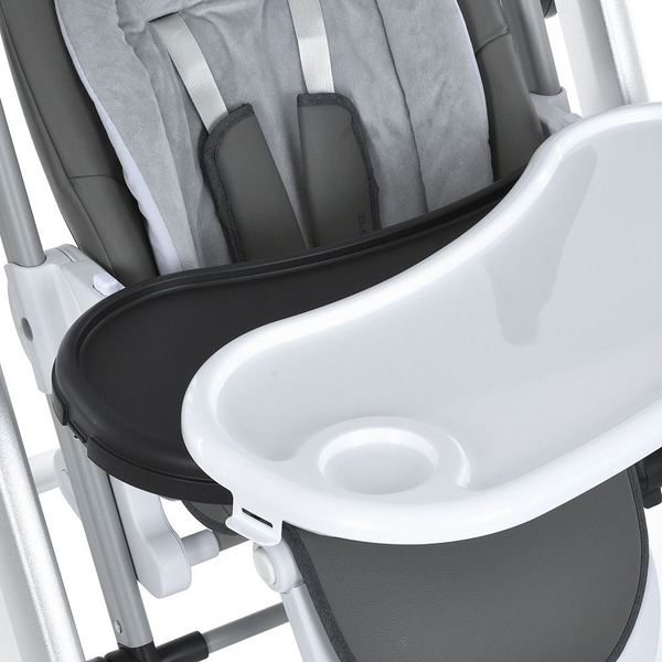 Стульчик-качеля El Camino ME 1102 Debut Serious Gray, серый (25813) - Pampik - 5