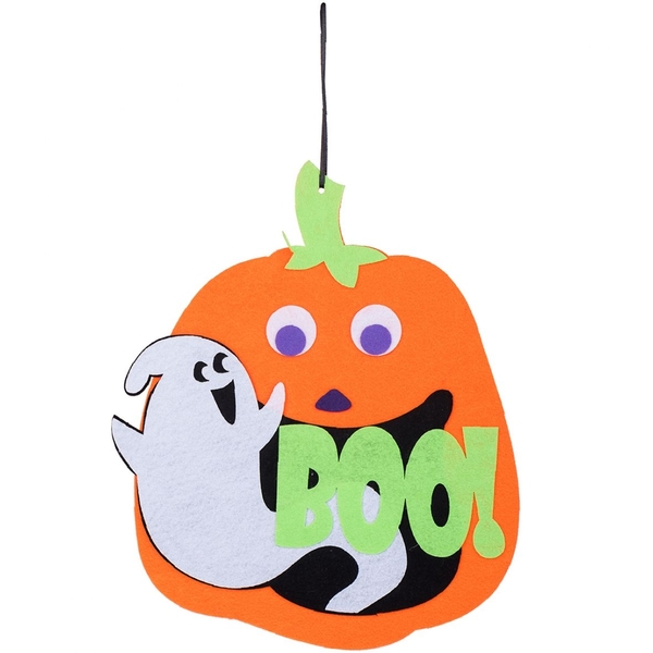 Декор Yes! Fun Halloween Тыква, 32х38 см, фетр (973701) - Pampik