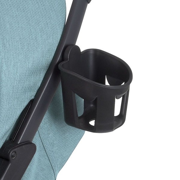 Прогулянкова коляска El Camino Loona ME 1090-1 Arctic Blue, блакитна з чорним (25528) - Pampik - 12