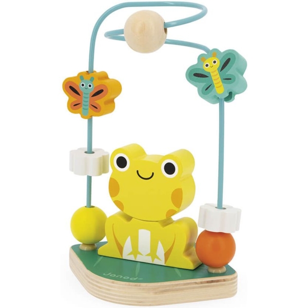 Розвиваюча гра-лабіринт Janod Жабеня тропік (J08275) - Pampik