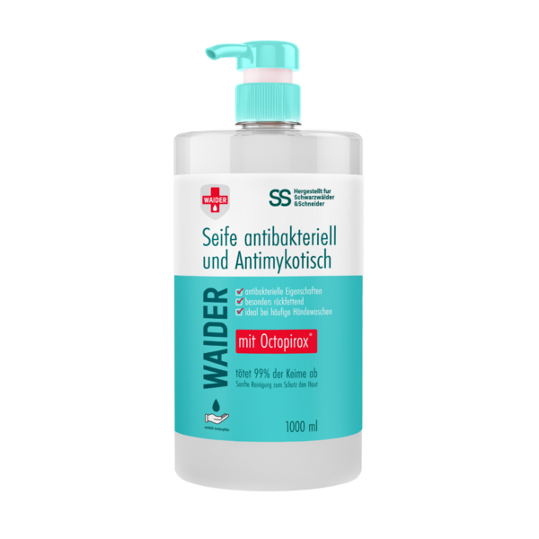 Мило рідке Waider Антибактеріальне та протигрибкове, 1 л - Pampik