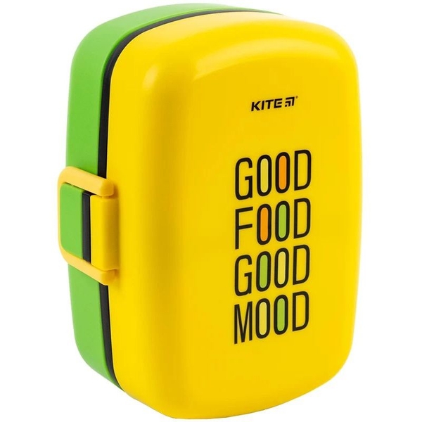 Ланч-бокс Kite з наповненням 1150 мл, жовтий (K23-180-4) - Pampik