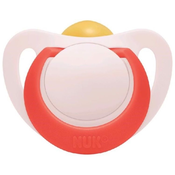 Пустышка латексная Nuk Star, ортодонтическая, 18+ мес, 1 шт. (3952448) - Pampik