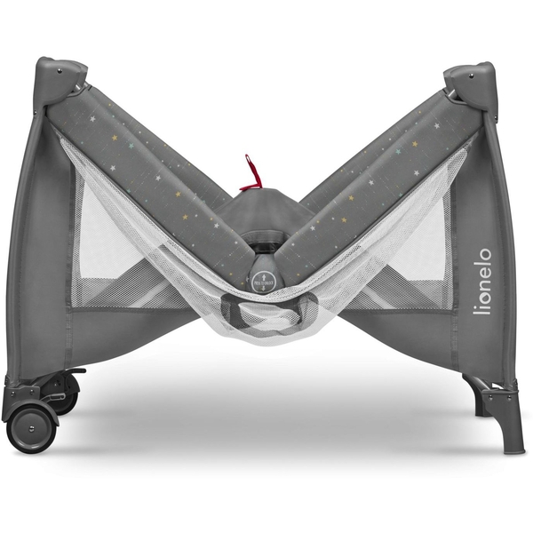 Манеж-ліжечко Lionelo Stefi Plus Grey Multicolor, сірий (LO-STEFI PLUS GREY MULTICOLOR) - Pampik - 4
