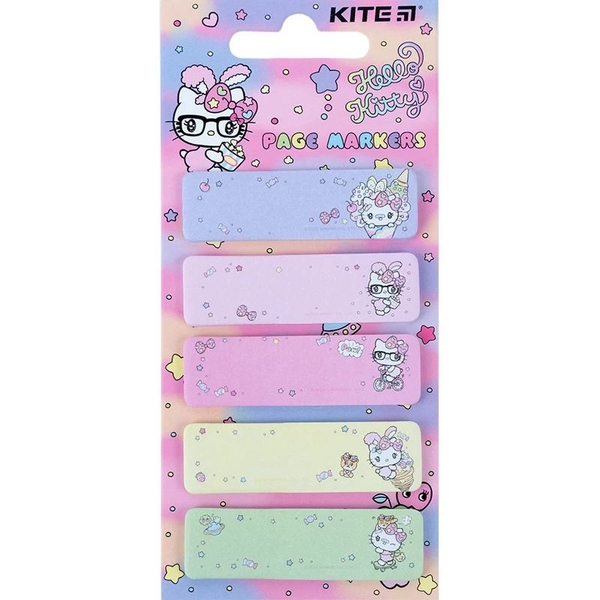 Закладки бумажные Kite Hello Kitty, 5х15х50 мм, 100 шт. (HK23-480) - Pampik
