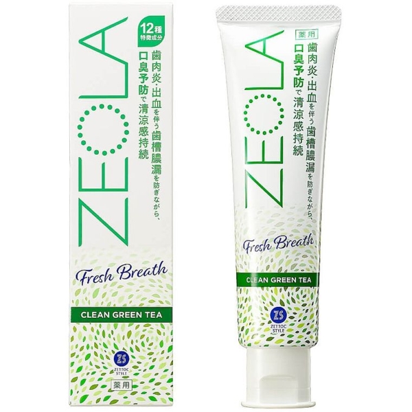 Зубна паста Zeola White Fresh Breath Свіже дихання, 95 г - Pampik