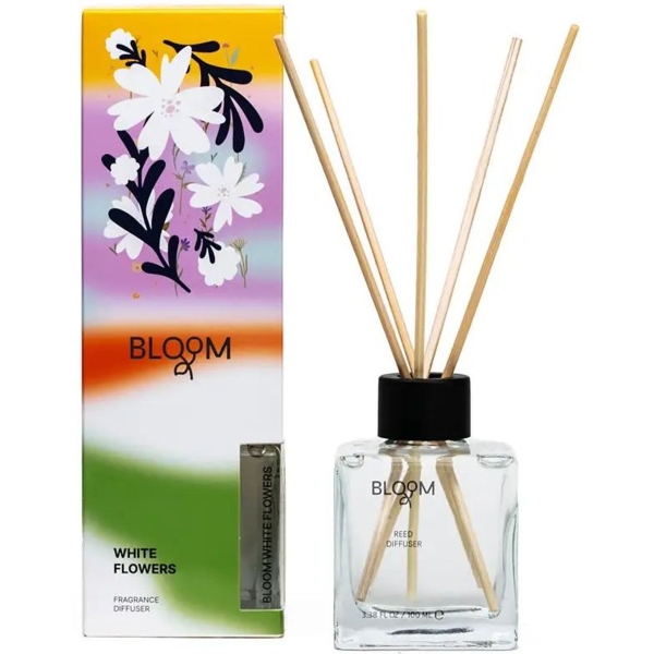 Аромадифузор для дому Aroma Bloom White flowers, 100 мл - Pampik