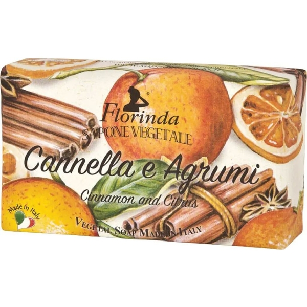 Мило натуральне Florinda Кориця та цитрусові, 200 г - Pampik