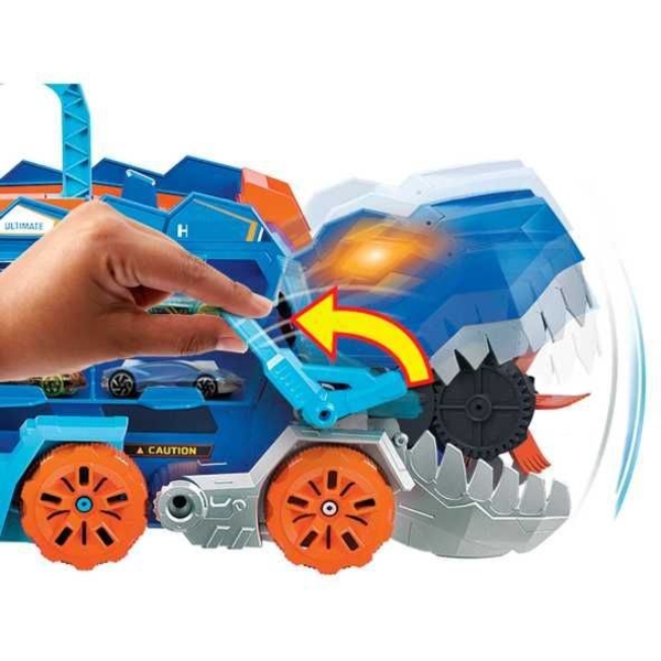 Мега-транспортер Hot Wheels Неймовірний Ті-Рекс серії City (HNG50) - Pampik - 5