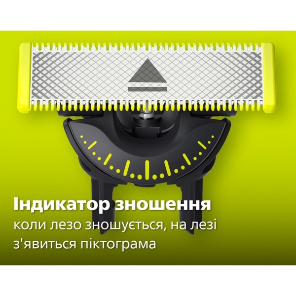 Змінні леза Philips OneBlade Face + Body, 2 шт. (QP620/50) - Pampik - 13