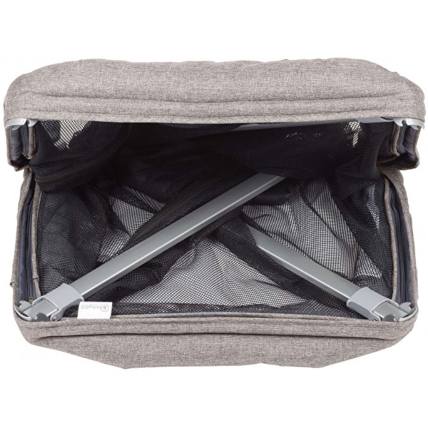 Детская кроватка-манеж BabyGO 3 в 1 Dreams II, бежевая (4702) - Pampik - 3