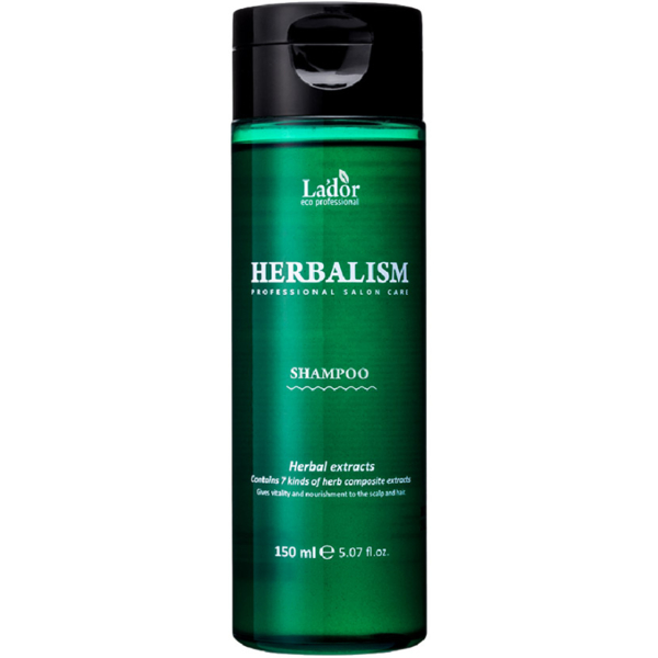 Заспокійливий шампунь La'dor Herbalism, із трав'яними екстрактами, 150 мл - Pampik