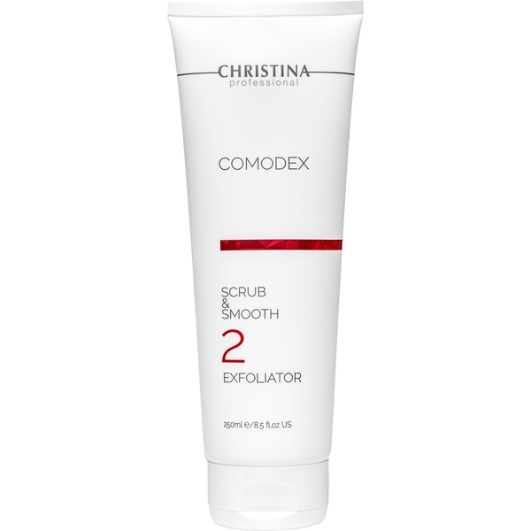 Скраб-ексфоліатор Christina Comodex 2 Scrub & Smooth Exfoliator 250 мл - Pampik
