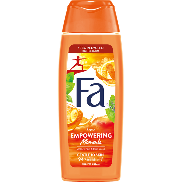 Гель для душа Fa Empowering Moments Цедра Апельсина и Базилик, 250 мл - Pampik