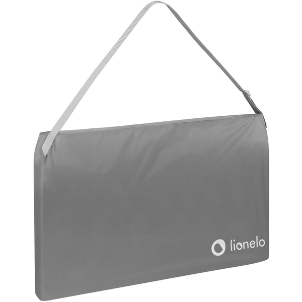 Захисний бар'єр для ліжка Lionelo Lora XL Grey Stone, сірий - Pampik - 4