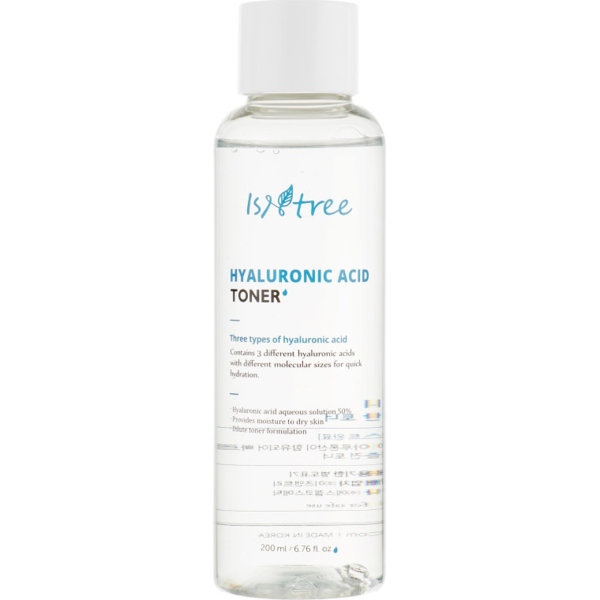 Тонер IsNtree Hyaluronic Acid Toner, 200 мл - Pampik