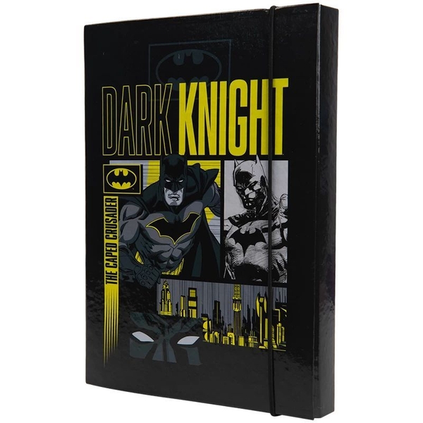 Папка для тетрадей Kite DC Comics на резинке В5 (DC23-210) - Pampik