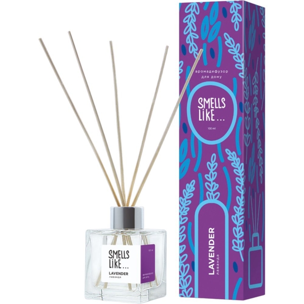 Аромадиффузор для дома Esse Smells Like Lavender, 100 мл - Pampik