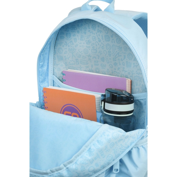 Рюкзак CoolPack Rіder Powder Blue, 24 л, 40x28x12 см (F109646) - Pampik - 6