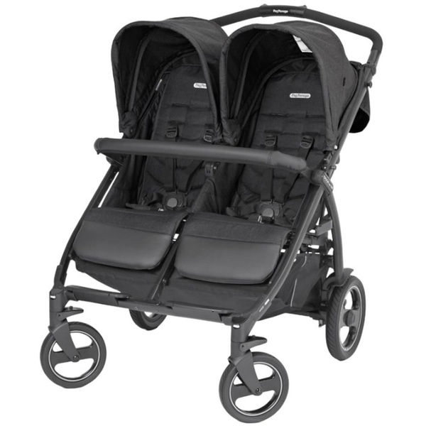 Коляска Peg-Perego Book for Two Quarz чорна (IP05280000GL93) - Pampik