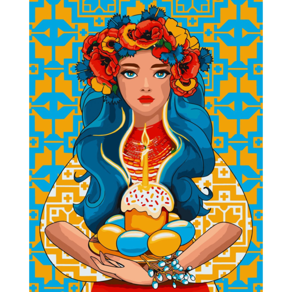 Картина по номерам ArtCraft Пасха 40x50 см (10063-AC) - Pampik