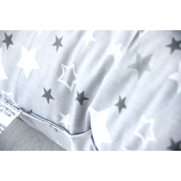 Подушка для вагітних LightHouse Baby Seashell, 340х30 см, сірий (602145) - Pampik - 8