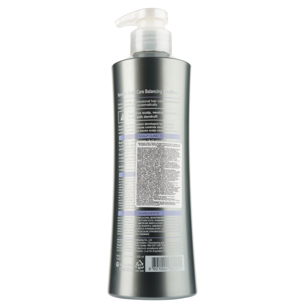 Балансирующий кондиционер Kerasys Hair Clinic System Scalp Care для лечения кожи головы, 600 мл - Pampik - 2